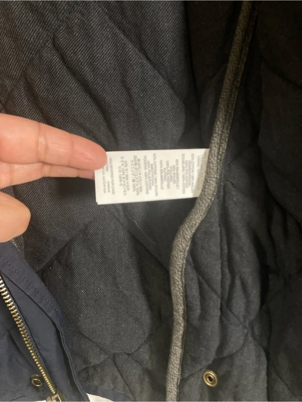 J. Crew lightweight quilted